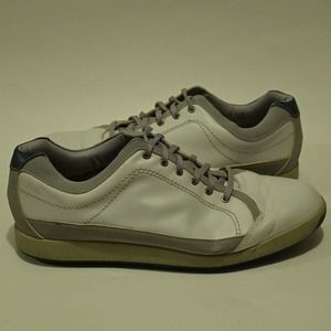 FootJoy 11.5 M White Gray 54204‎ Contour Casual Spikeless Golf Shoes